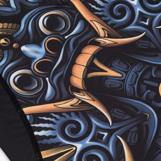 Rashguard Manto Barong à manches courtes Noir 