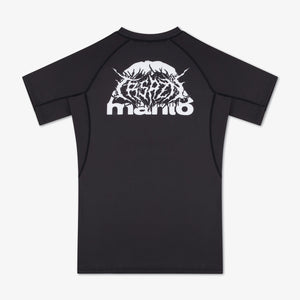 Rashguard Manto Treasure Zone manches courtes noir