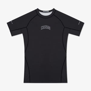 Rashguard Manto Varsity manches courtes Noir 