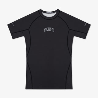 Rashguard Manto Varsity manches courtes Noir 