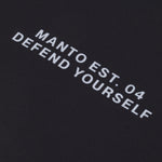 Rashguard Manto Varsity manches courtes Noir 