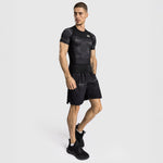 Rashguard Venum G-Fit Air manches courtes Noir-sable