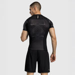 Rashguard Venum G-Fit Air manches courtes Noir-sable
