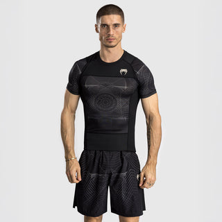 Rashguard Venum G-Fit Air manches courtes Noir-sable