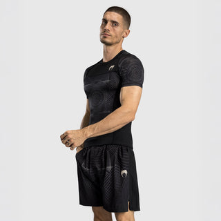 Rashguard Venum G-Fit Air manches courtes Noir-sable