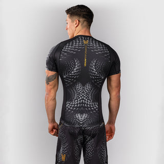 Rashguard Venum Matupa manches courtes Noir-gris 