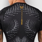 Rashguard Venum Matupa manches courtes Noir-gris 