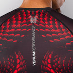 Rashguard Venum Matupa manches courtes Noir-rouge 