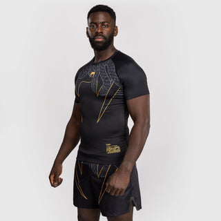 Rashguard Venum Serpenti manches courtes Noir 