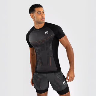 Rashguard Venum Technical 3.0 manches courtes Graphite