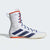 Chaussures de boxe Adidas Box Hog 4 Blanc-bleu 