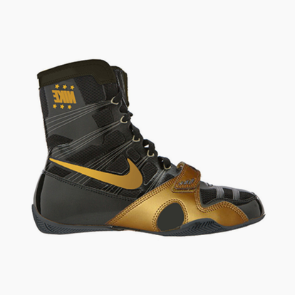 NIKE Hyperko ボクシングシューズ 黒/金 Chaussures de boxe Nike Hyperko Noir-Or – Combat Arena