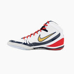 Chaussures de lutte-Lutte Nike Freek SE Blanc-Combat Arena