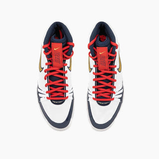 Chaussures de lutte-Lutte Nike Freek SE Blanc-Combat Arena