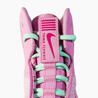 Chaussures de lutte-Wrestling Nike Tawa Rose-vert-Combat Arena