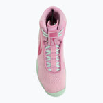 Chaussures de lutte-Wrestling Nike Tawa Rose-vert-Combat Arena
