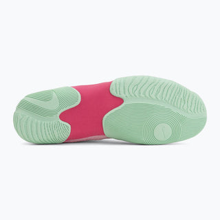 Chaussures de lutte-Wrestling Nike Tawa Rose-vert-Combat Arena