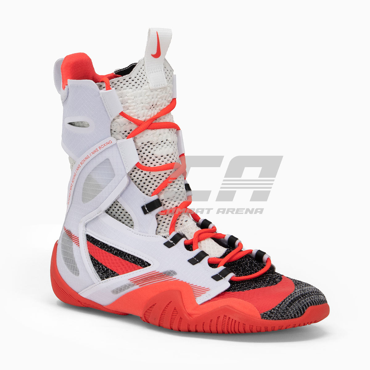 Chaussures de boxe Nike Hyperko 2.0 Blanc-Cramoisi