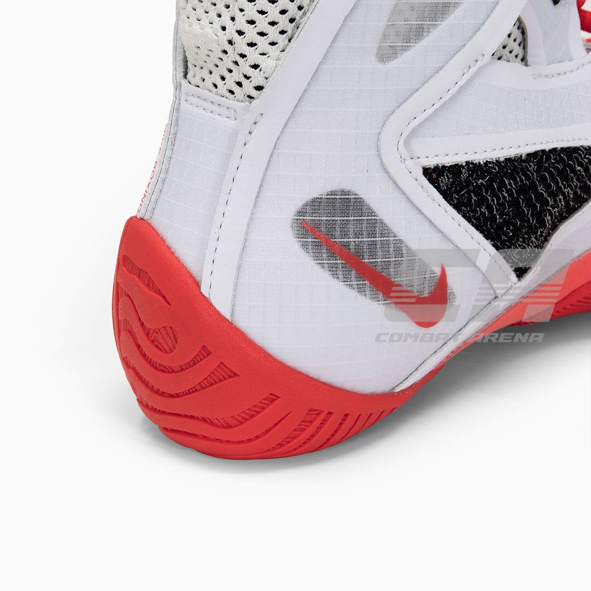 Chaussures de boxe Nike Hyperko 2.0 Blanc-Cramoisi