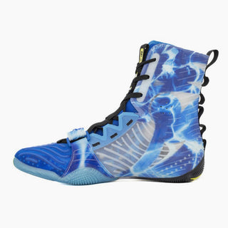 Chaussures de boxe Nike Hyperko 3 SE Photo Blue-Sonic Yellow-Combat Arena