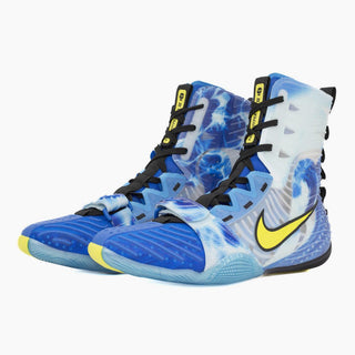 Chaussures de boxe Nike Hyperko 3 SE Photo Blue-Sonic Yellow-Combat Arena