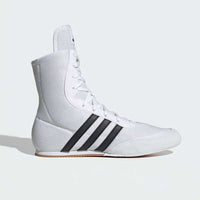 Chaussures de boxe Adidas Box Hog 2 Blanc-noir 