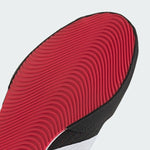 Chaussures de boxe Adidas Box Hog 4 Noir-blanc 