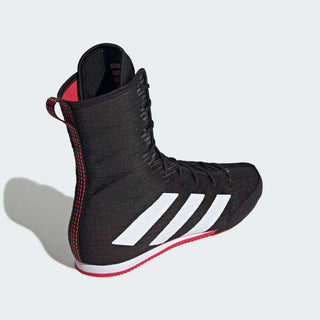 Chaussures de boxe Adidas Box Hog 4 Noir-blanc 