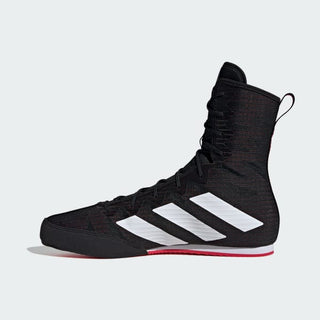 Chaussures de boxe Adidas Box Hog 4 Noir-blanc 