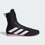 Chaussures de boxe Adidas Box Hog 4 Noir-blanc 