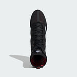 Chaussures de boxe Adidas Box Hog 4 Noir-blanc 