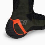 Chaussures de boxe Adidas Speedex 23 Carbon/Noir/Sol rouge