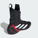 Chaussures de boxe Adidas Speedex Ultra Noir-blanc 