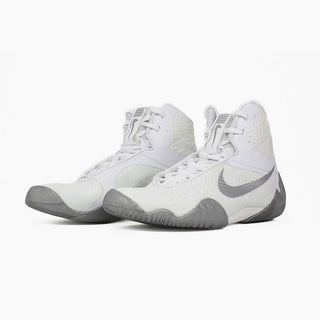 Chaussures de lutte-Lutte Nike Tawa Blanc-argent 