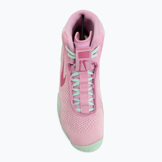 Chaussures de lutte-Lutte Nike Tawa Rose-vert 