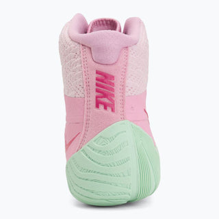Chaussures de lutte-Lutte Nike Tawa Rose-vert 