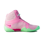 Chaussures de lutte-Lutte Nike Tawa Rose-vert 
