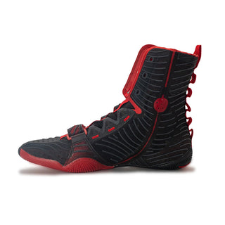 Chaussures de boxe Nike Hyperko 3 Noir-rouge 