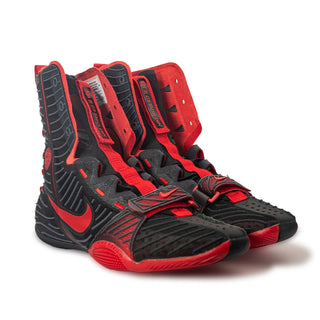 Chaussures de boxe Nike Hyperko 3 Noir-rouge 