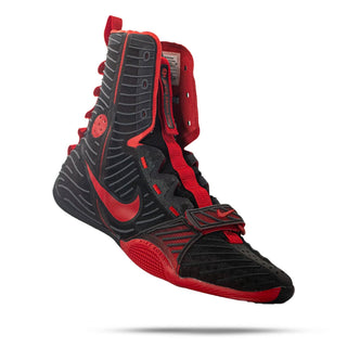 Chaussures de boxe Nike Hyperko 3 Noir-rouge 