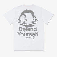 T-shirt Manto Drip blanc