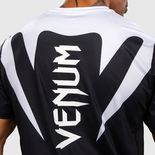 T-shirt Venum Attack 90 Dry Tech Noir-blanc-Combat Arena