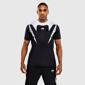 T-shirt Venum Attack 90 Dry Tech Noir-blanc-Combat Arena
