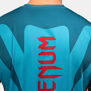 T-shirt Venum Attack 90 Dry Tech Turquoise-Combat Arena
