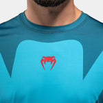 T-shirt Venum Attack 90 Dry Tech Turquoise-Combat Arena