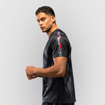 T-shirt Venum Demon Dry Tech Nero-grigio-Combat Arena