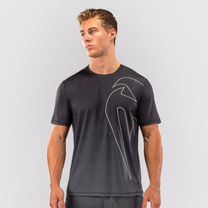 T-shirt Venum Dry Tech Giant Shift Noir-gris-Combat Arena