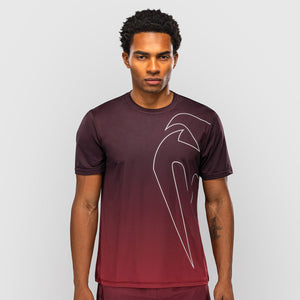 T-shirt Venum Dry Tech Giant Shift Noir-rouge-Combat Arena