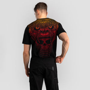 T-shirt Venum Quetzal Fury Nero-rosso-Combat Arena