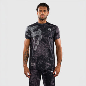 T-shirt Venum Rage & Workout Dry Tech Noir-gris-Combat Arena